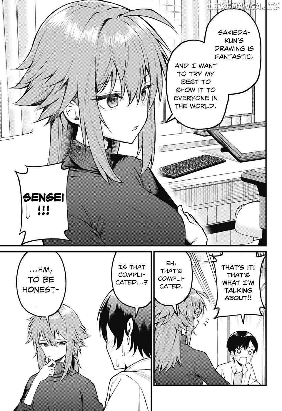 Akanabe-sensei Doesn’t Know about Embarrassment Chapter 1 - Page 19