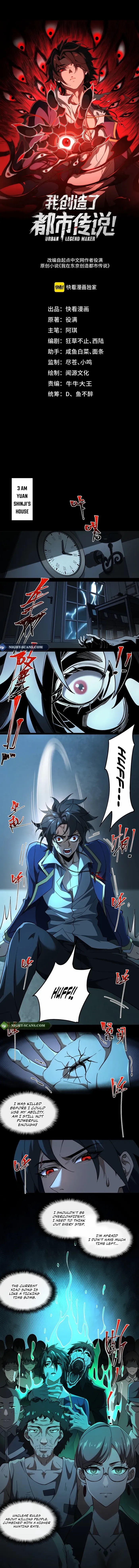 I, the Urban Legend Creator! Chapter 22 - Page 1