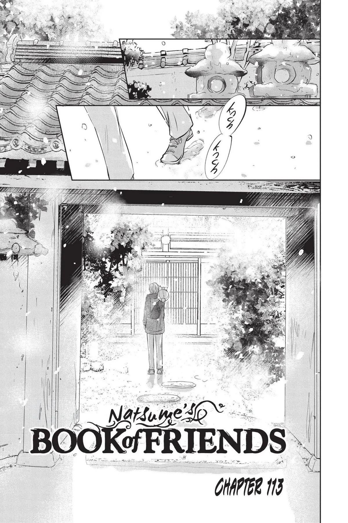 Natsume’s Book of Friends Chapter 113 - Page 1