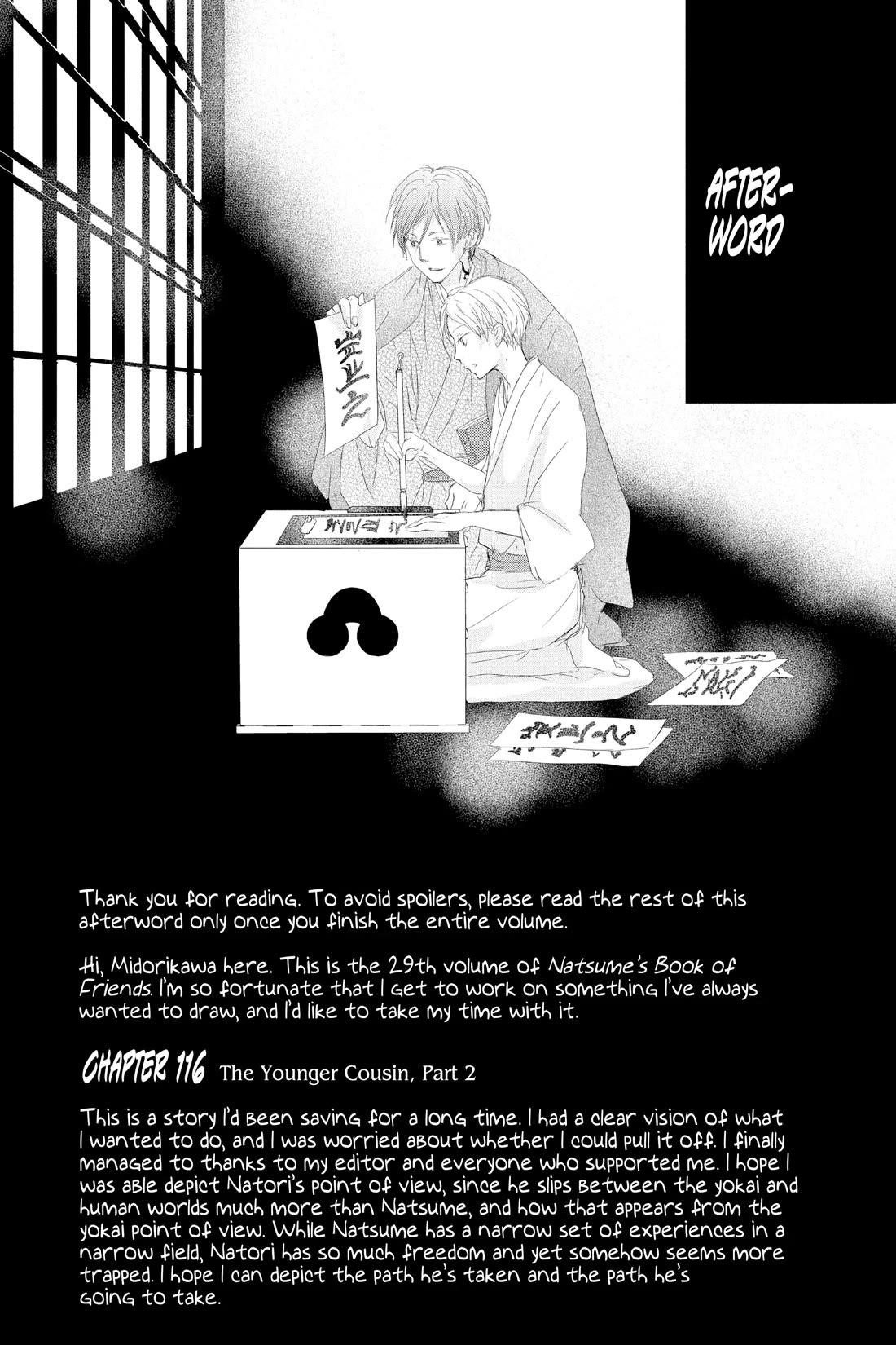 Natsume’s Book of Friends Chapter 119 - Page 41