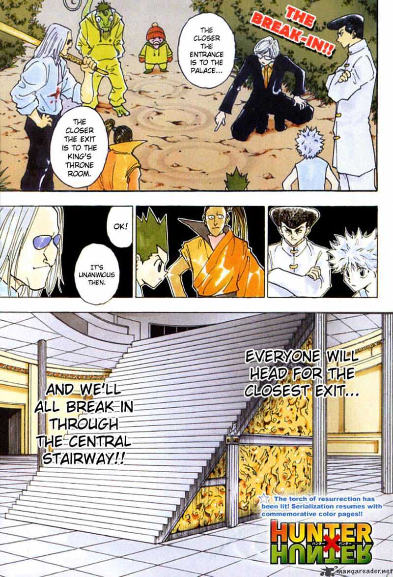 Hunter x Hunter Chapter 261 - Page 1