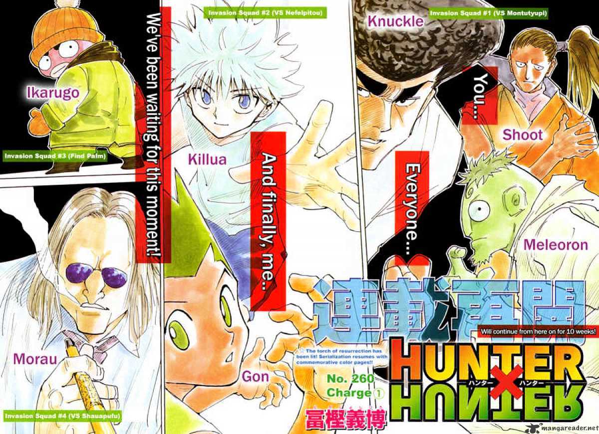 Hunter x Hunter Chapter 261 - Page 2