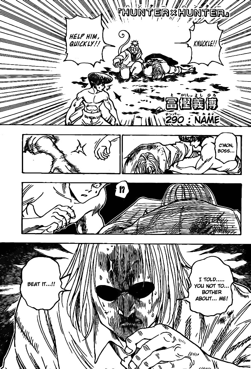 Hunter x Hunter Chapter 290 - Page 1