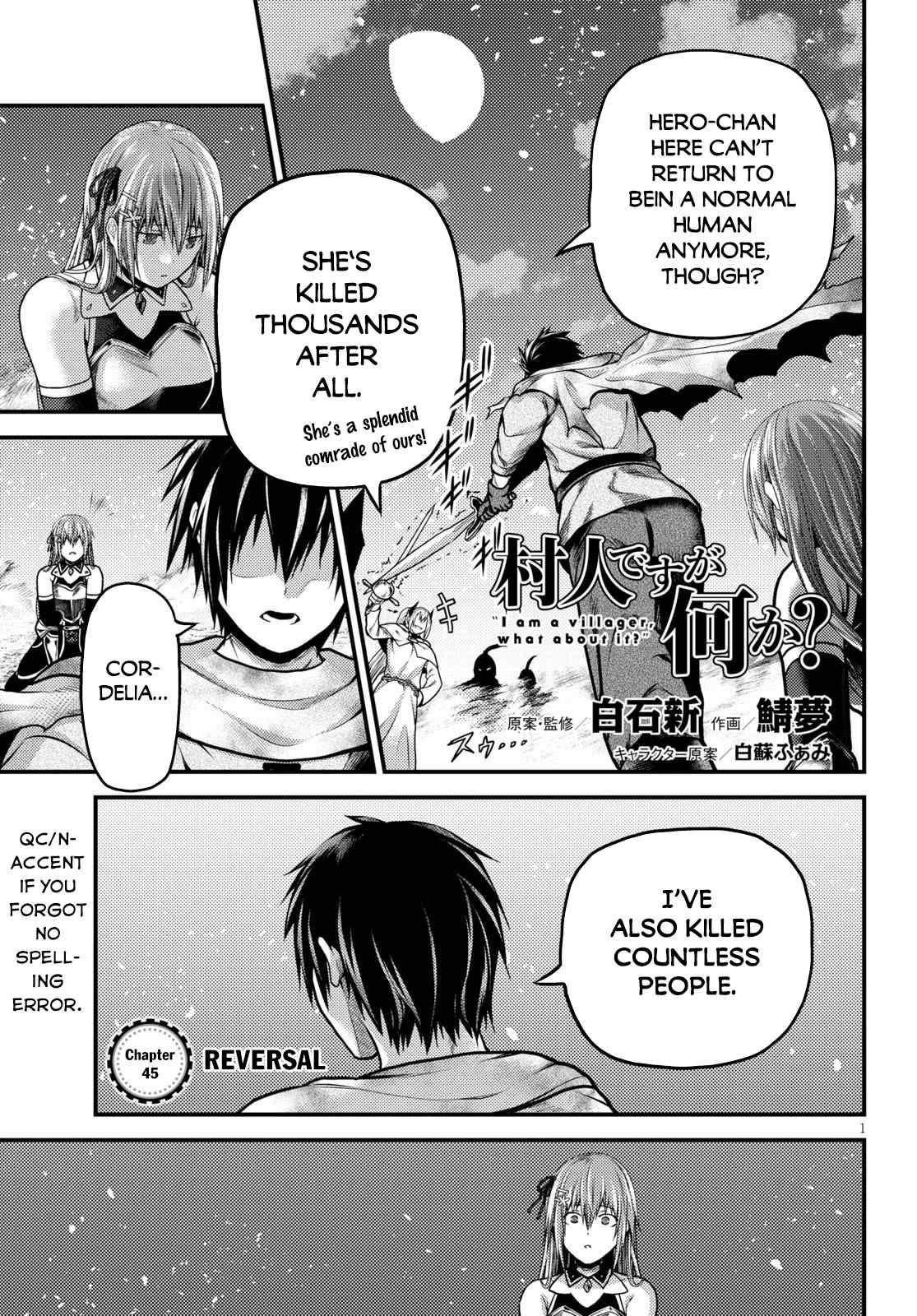 Murabito desu ga Nani ka? Chapter 45 - Page 1