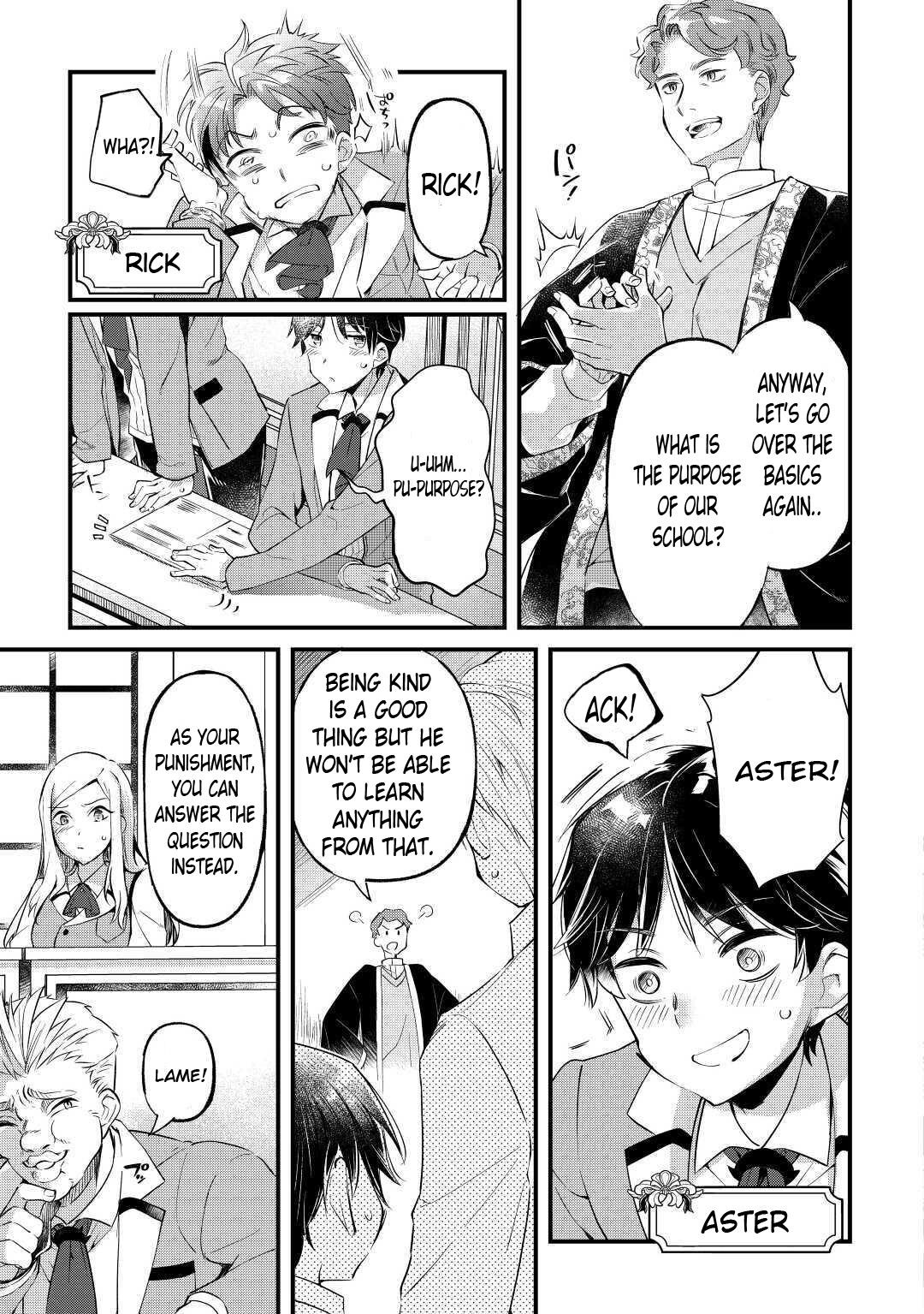 Ochikobore “1” Mahou Tsukai wa, Kyou mo Muishiki ni Cheat wo Tsukau Chapter 1 - Page 5
