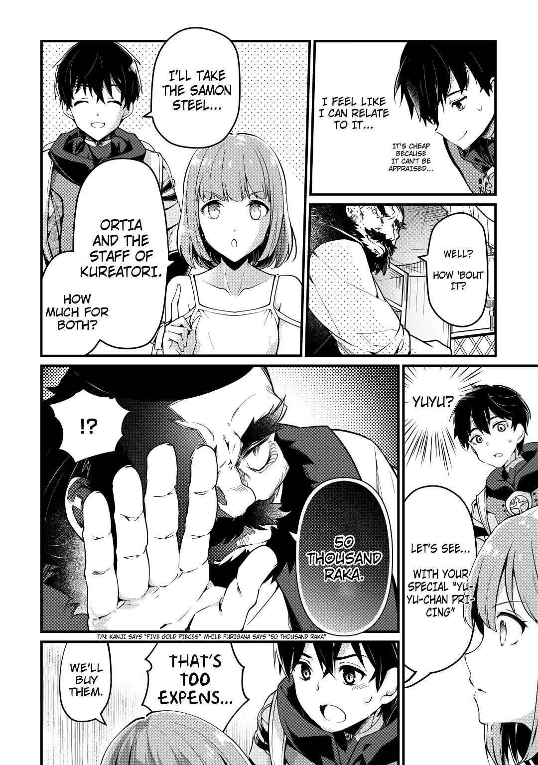 Ochikobore “1” Mahou Tsukai wa, Kyou mo Muishiki ni Cheat wo Tsukau Chapter 5 - Page 6