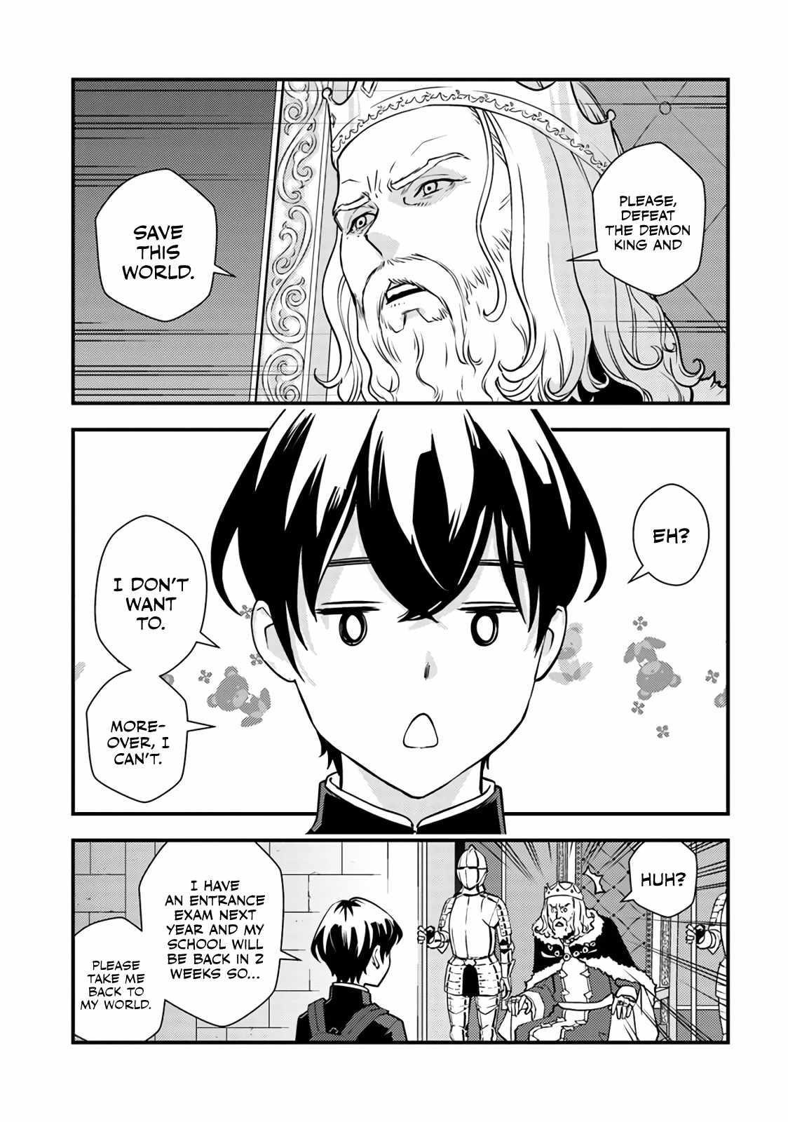 The hero returns from another world, becomes an influencer, and earns money in the real world, where dungeons have appeared! Chapter 1 - Page 6