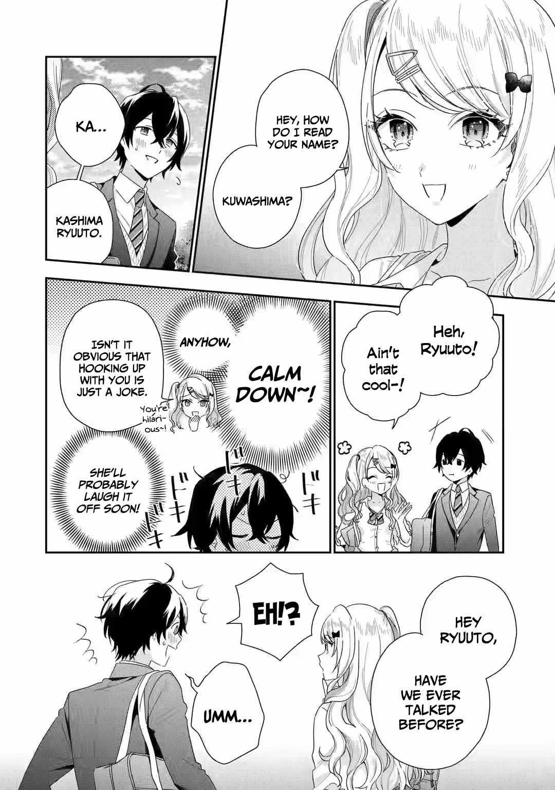 Our Dating Story: The Experienced You and the Inexperienced Me Chapter 1.2 - Page 12