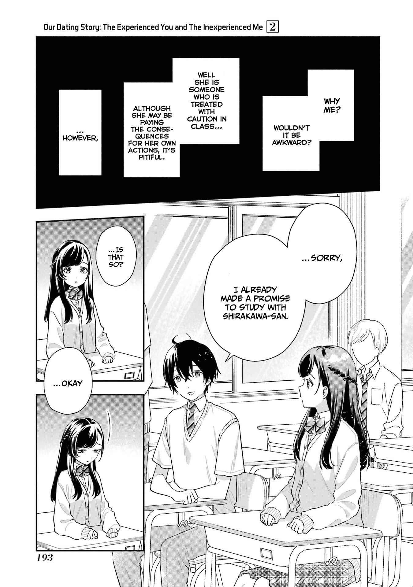 Our Dating Story: The Experienced You and the Inexperienced Me Chapter 9 - Page 26