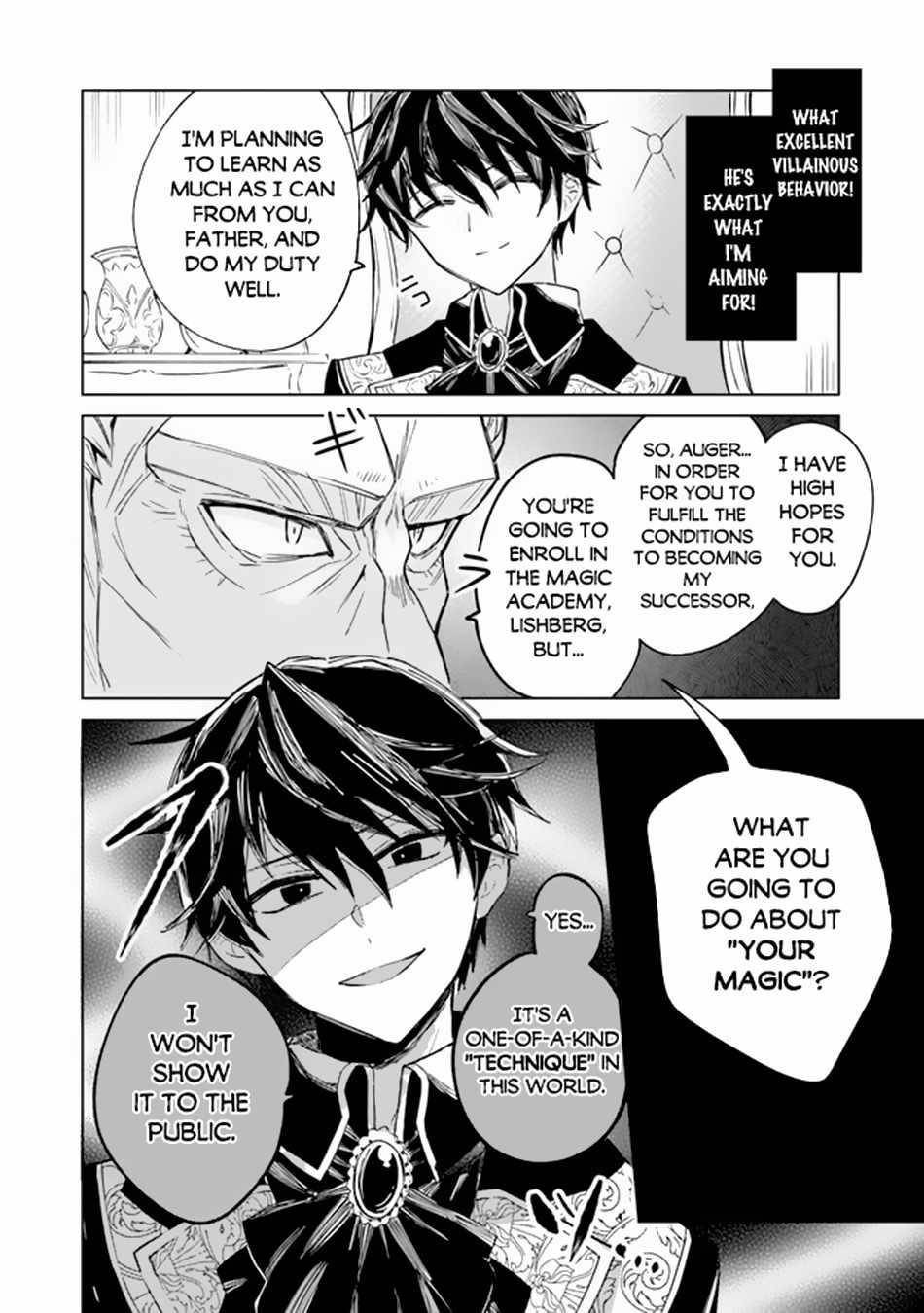 The Misunderstood Saintly Life of a Villainous Scion ~ I just want to do whatever I want in my second life~ Chapter 1 - Page 9