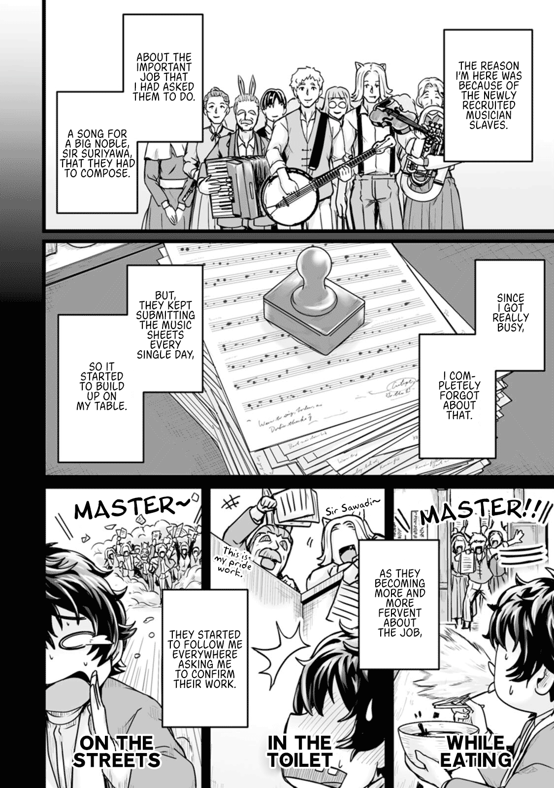 Living in Another World by Taking Commissions ~A Relaxing and Comfy Life of The Restoration Magician’s Staffing Agency~ Chapter 14 - Page 16