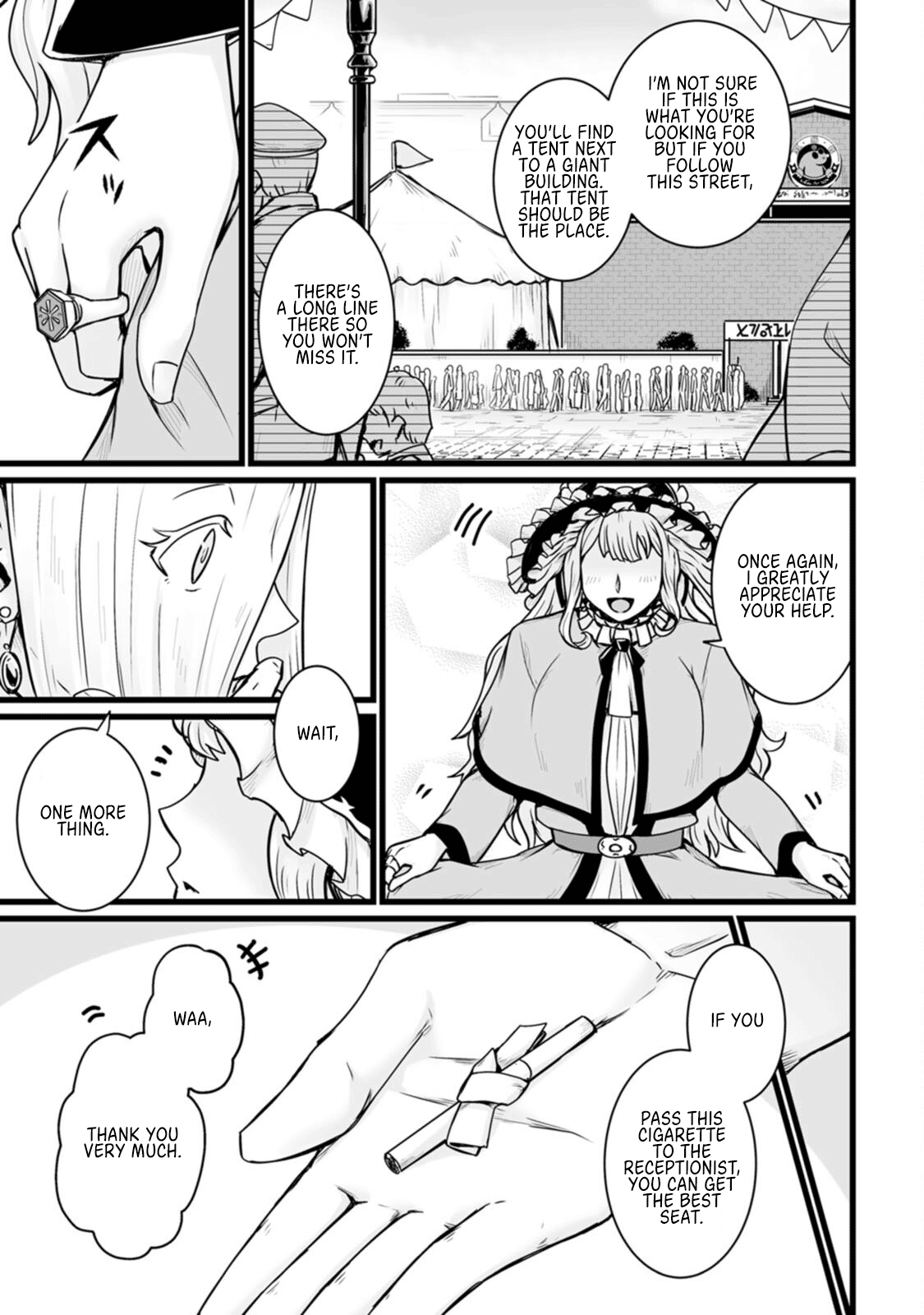 Living in Another World by Taking Commissions ~A Relaxing and Comfy Life of The Restoration Magician’s Staffing Agency~ Chapter 14 - Page 7