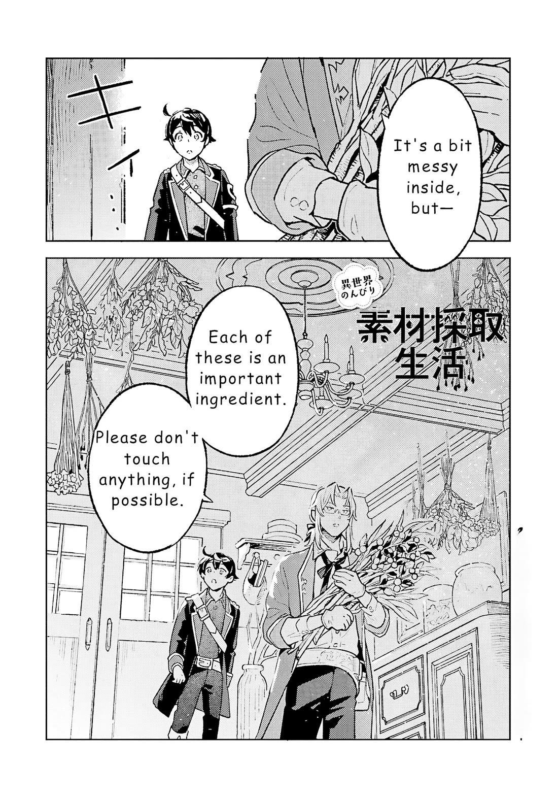 Living a Carefree Life Collecting Raw Materials in Another World Chapter 20 - Page 1