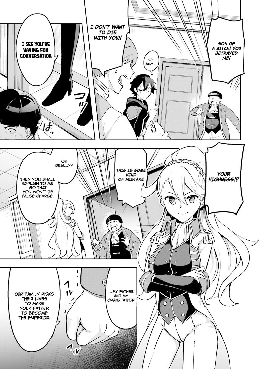Kuro no Senki: It seems that I, who has moved to another world, is the strongest only on the bed Chapter 2.3 - Page 21