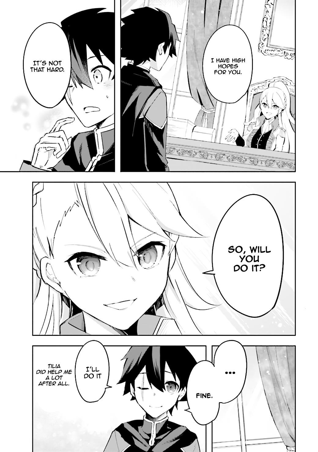 Kuro no Senki: It seems that I, who has moved to another world, is the strongest only on the bed Chapter 3.1 - Page 9