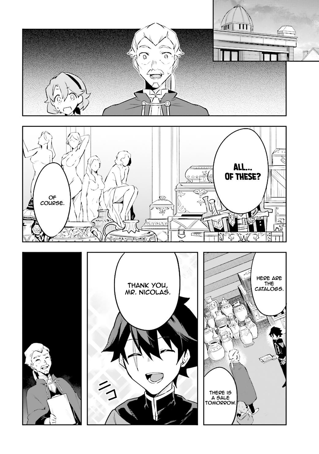 Kuro no Senki: It seems that I, who has moved to another world, is the strongest only on the bed Chapter 3.2 - Page 5