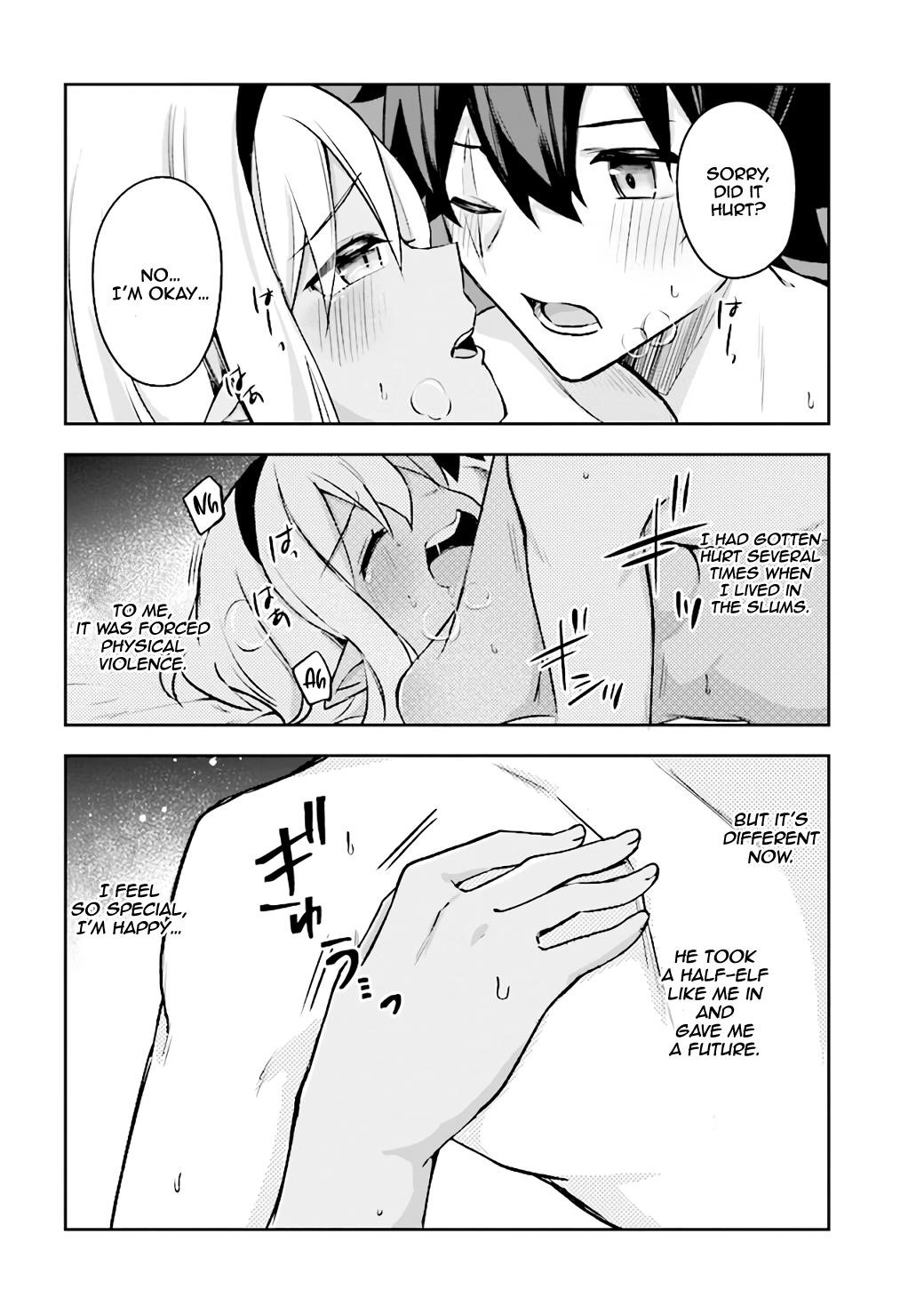 Kuro no Senki: It seems that I, who has moved to another world, is the strongest only on the bed Chapter 3.3 - Page 14