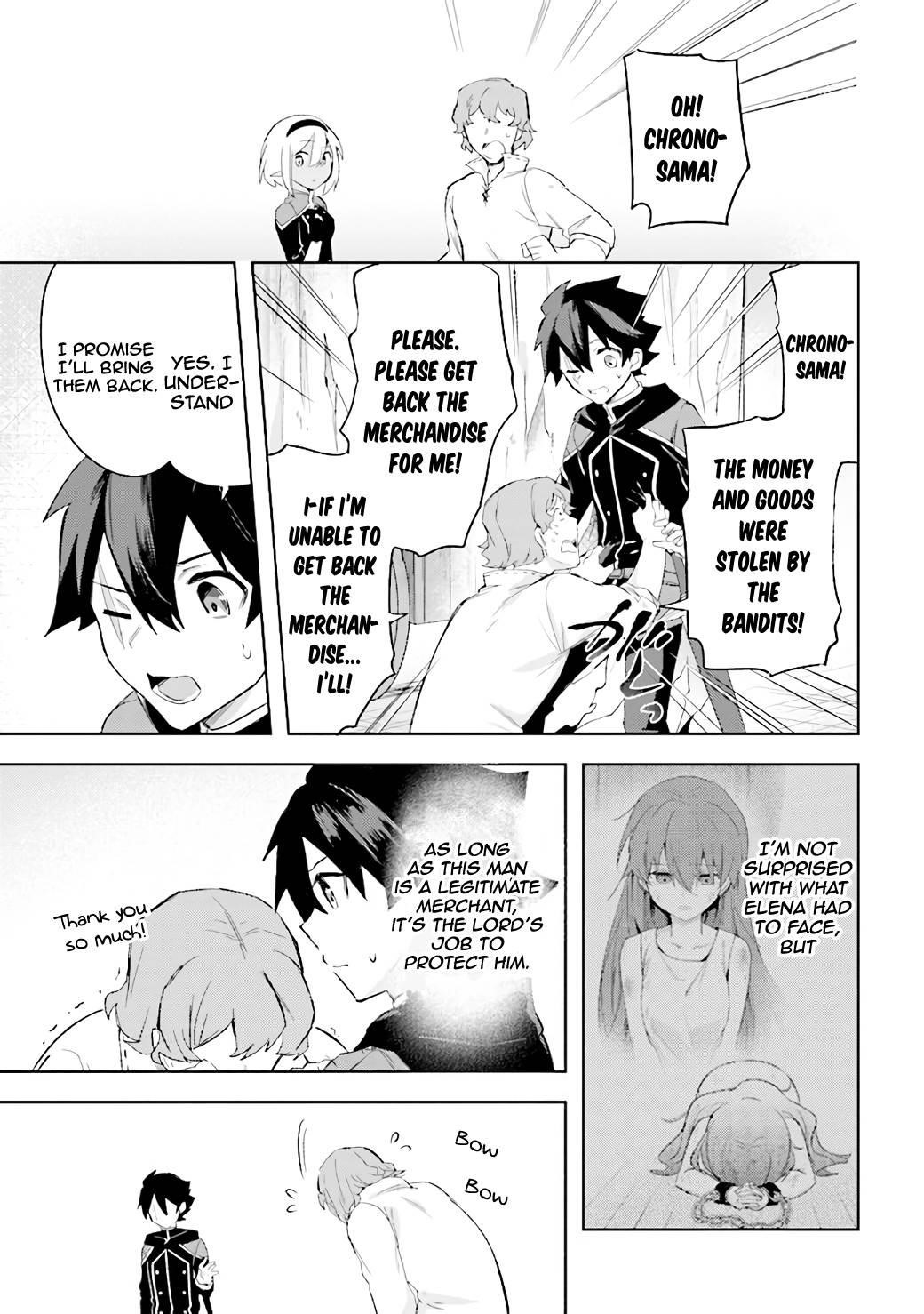 Kuro no Senki: It seems that I, who has moved to another world, is the strongest only on the bed Chapter 6.1 - Page 13