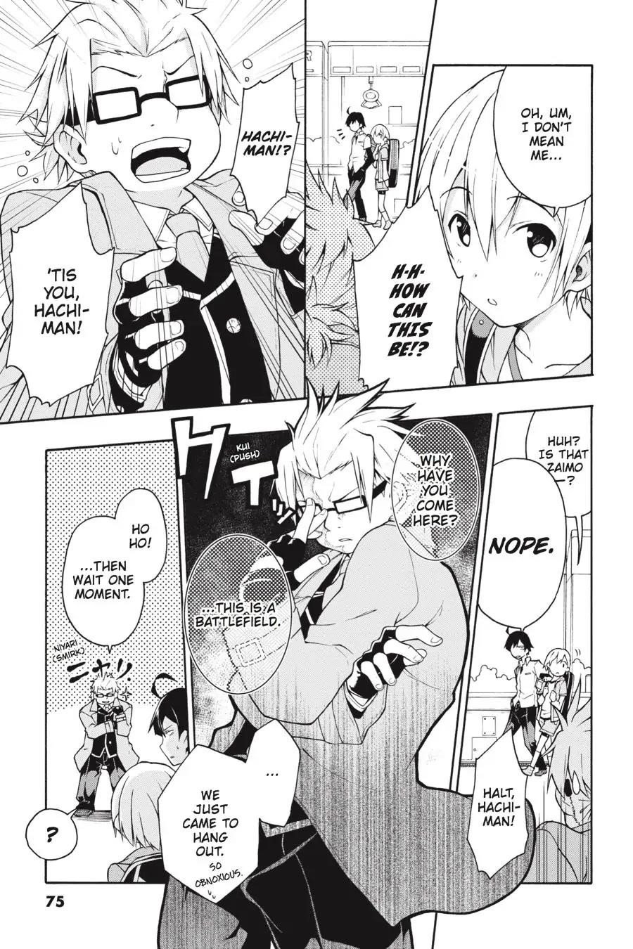 My Youth Romantic Comedy Is Wrong as I Expected @ comic Chapter 14 - Page 13