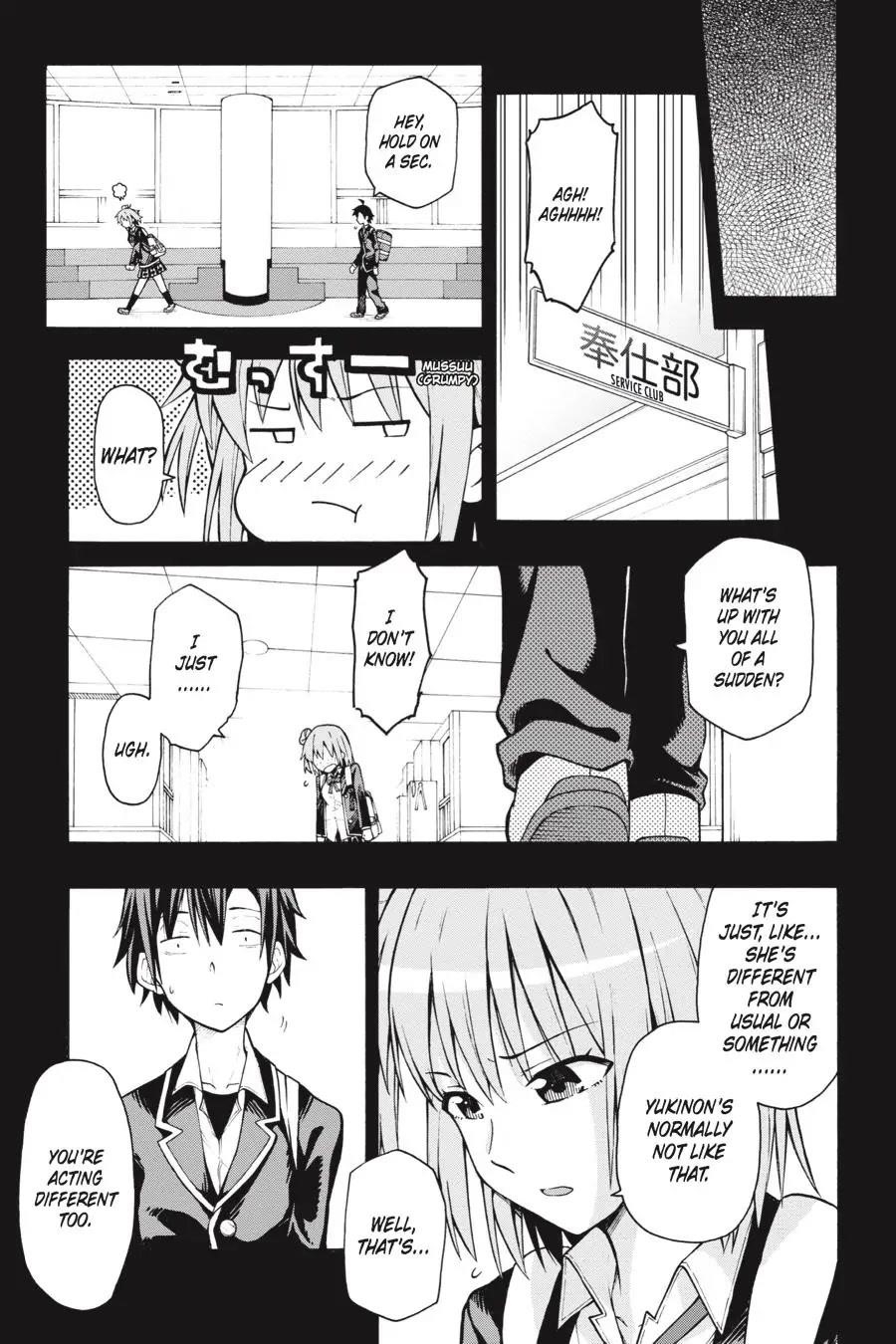 My Youth Romantic Comedy Is Wrong as I Expected @ comic Chapter 37 - Page 5