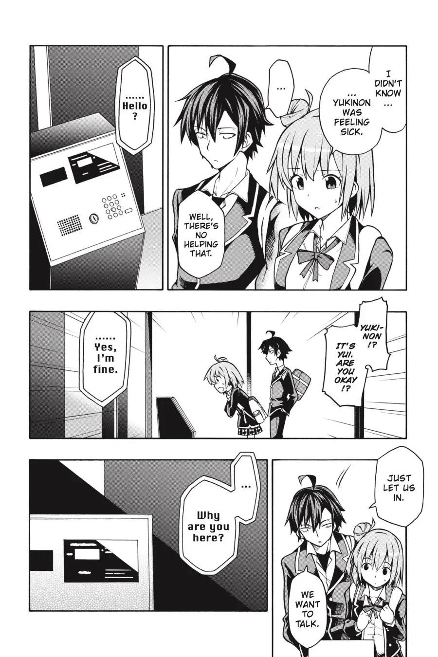 My Youth Romantic Comedy Is Wrong as I Expected @ comic Chapter 39 - Page 8
