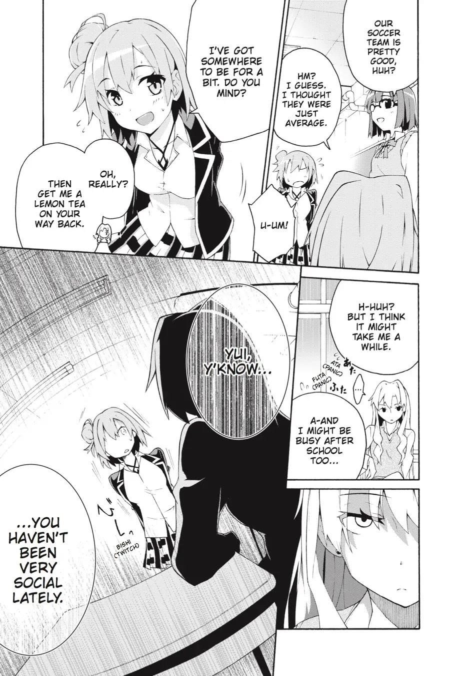 My Youth Romantic Comedy Is Wrong as I Expected @ comic Chapter 4 - Page 10