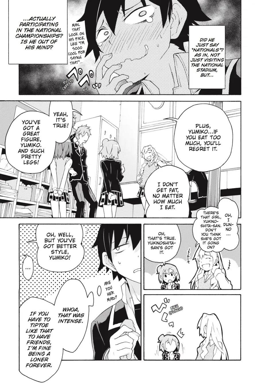 My Youth Romantic Comedy Is Wrong as I Expected @ comic Chapter 4 - Page 8