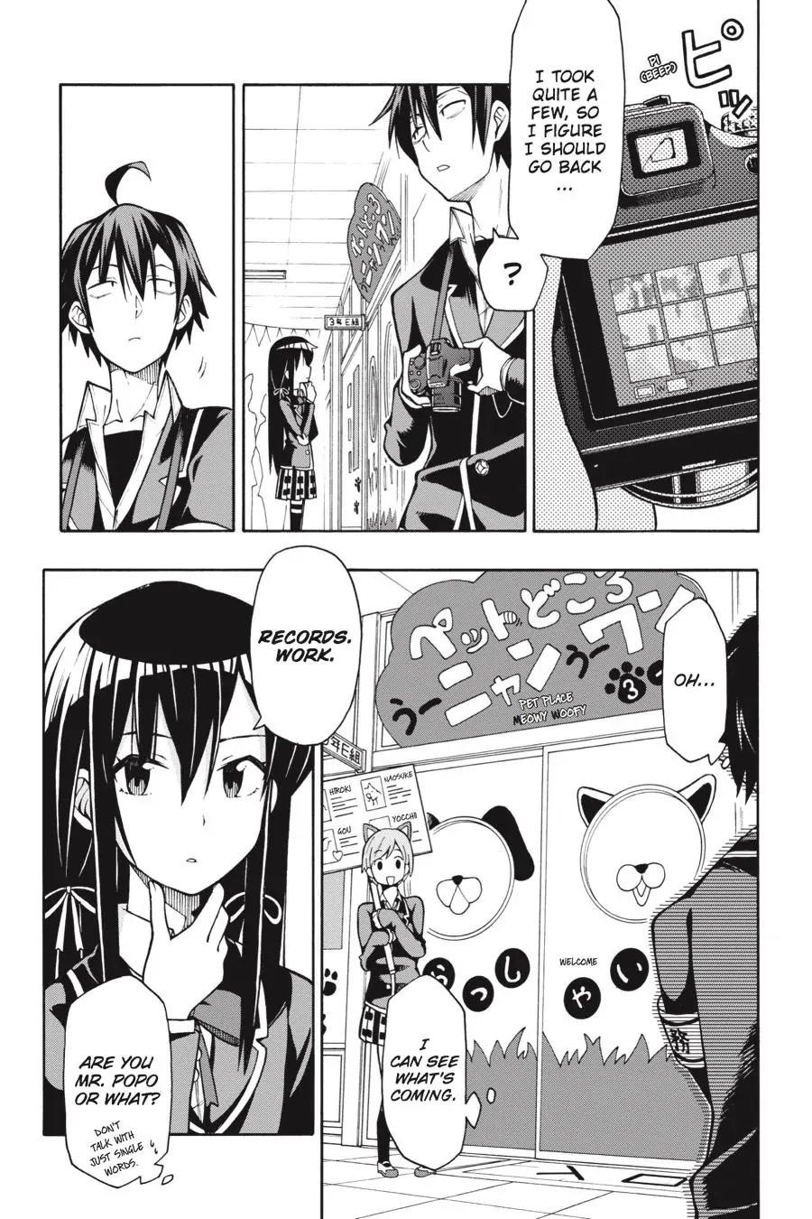My Youth Romantic Comedy Is Wrong as I Expected @ comic Chapter 40 - Page 25