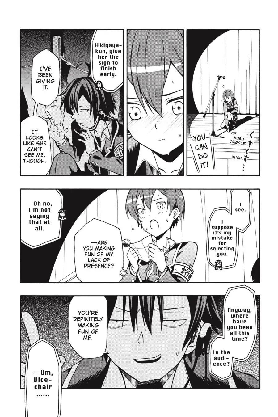 My Youth Romantic Comedy Is Wrong as I Expected @ comic Chapter 40 - Page 5