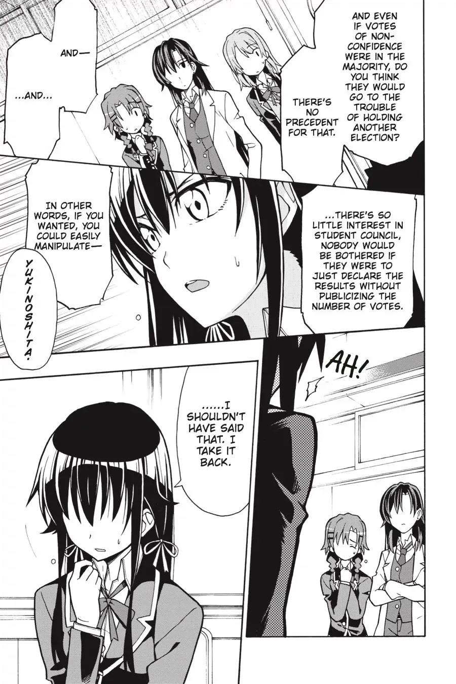 My Youth Romantic Comedy Is Wrong as I Expected @ comic Chapter 54 - Page 26