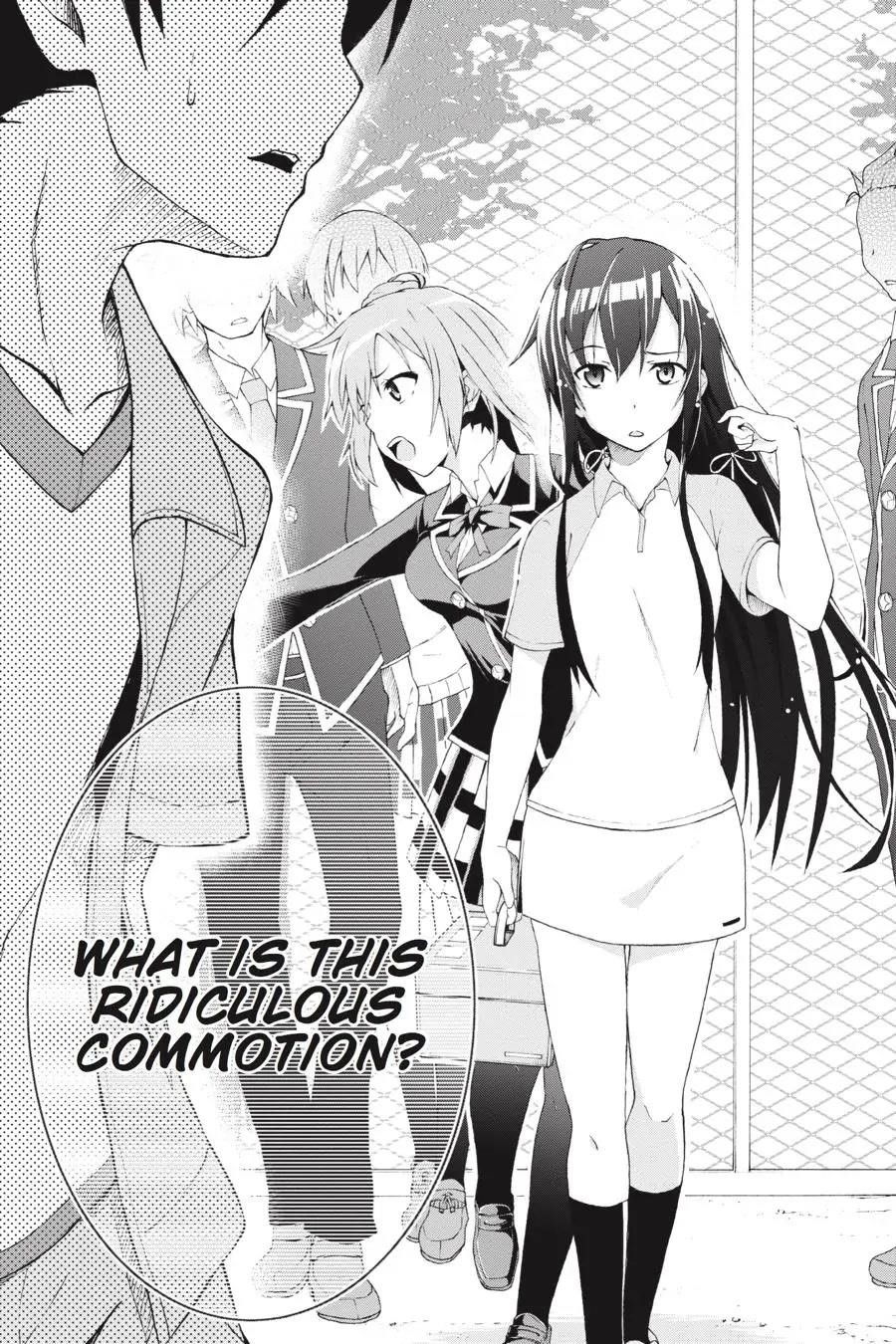 My Youth Romantic Comedy Is Wrong as I Expected @ comic Chapter 7 - Page 23