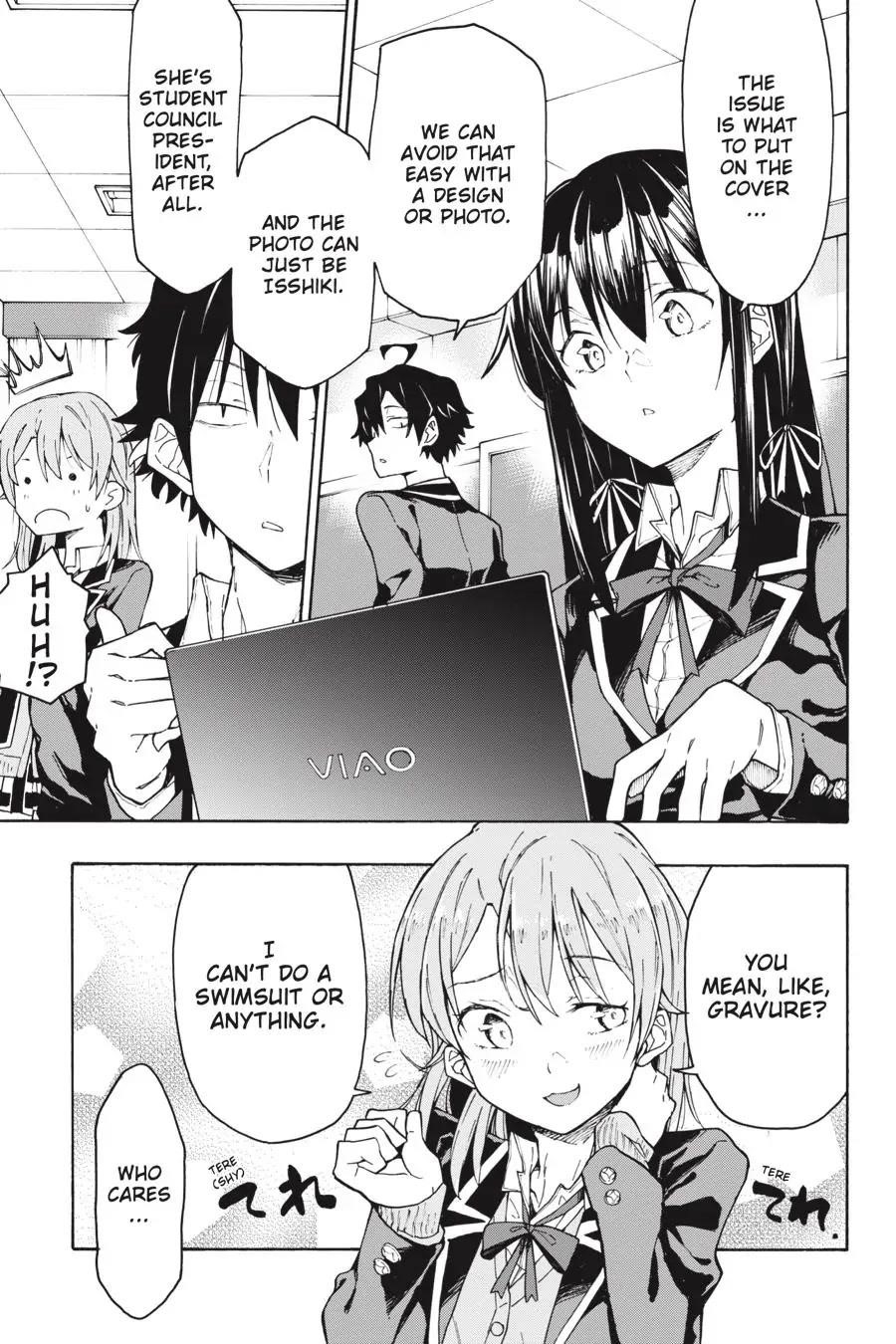 My Youth Romantic Comedy Is Wrong as I Expected @ comic Chapter 72 - Page 9