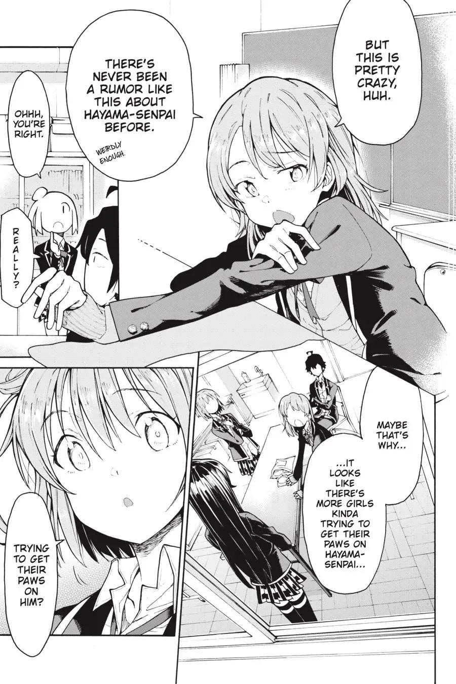 My Youth Romantic Comedy Is Wrong as I Expected @ comic Chapter 75 - Page 21