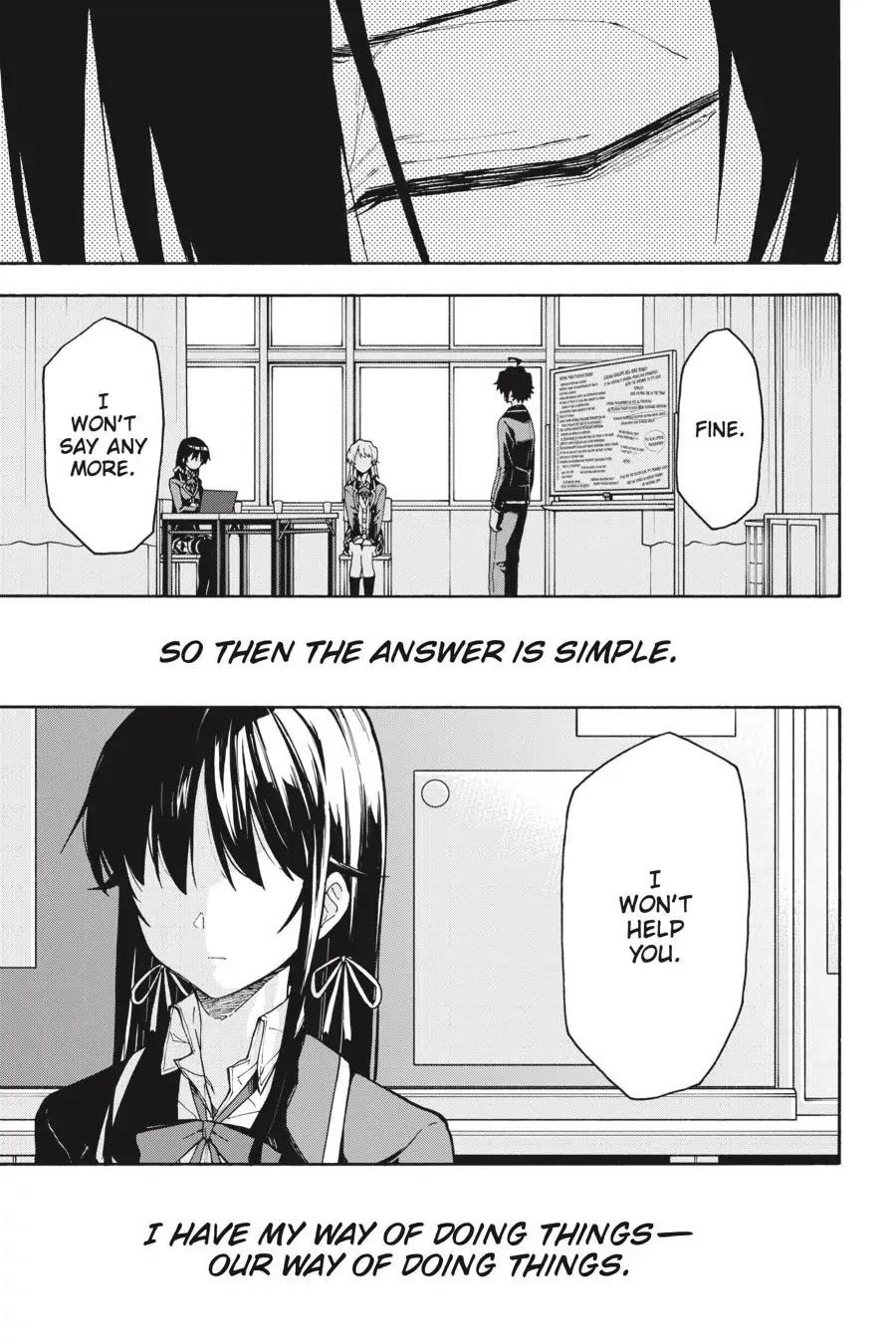My Youth Romantic Comedy Is Wrong as I Expected @ comic Chapter 96 - Page 21
