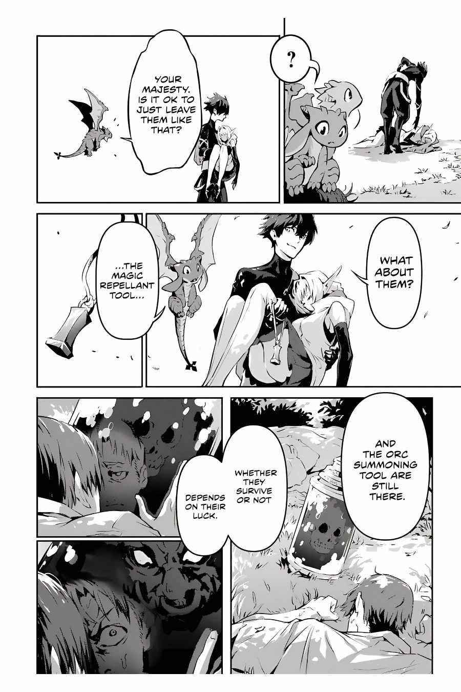 Kamigoroshi no Maou Saijyaku Shuzoku ni Tensei shi Shijyou Saikyou ni naru Chapter 4.1 - Page 4