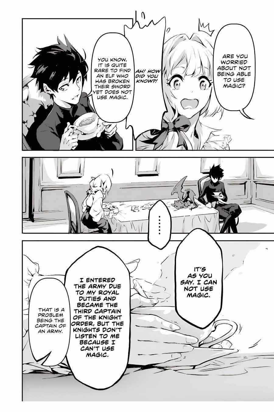 Kamigoroshi no Maou Saijyaku Shuzoku ni Tensei shi Shijyou Saikyou ni naru Chapter 4.3 - Page 8