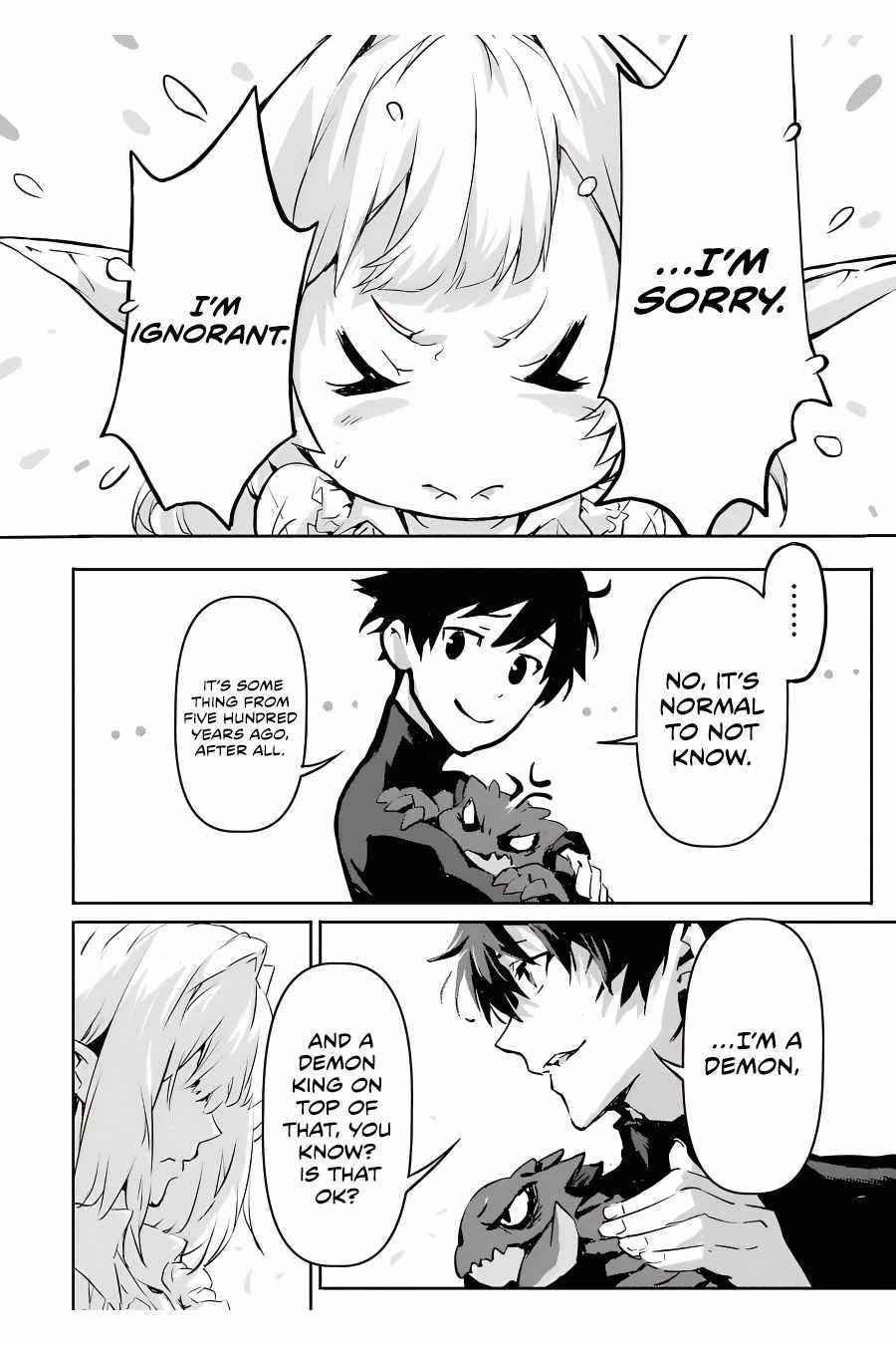 Kamigoroshi no Maou Saijyaku Shuzoku ni Tensei shi Shijyou Saikyou ni naru Chapter 4.4 - Page 3