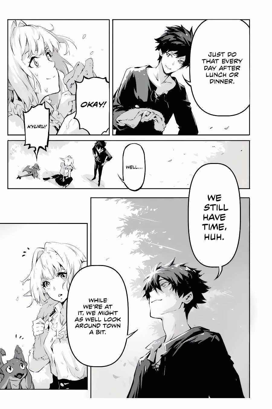 Kamigoroshi no Maou Saijyaku Shuzoku ni Tensei shi Shijyou Saikyou ni naru Chapter 5.1 - Page 10