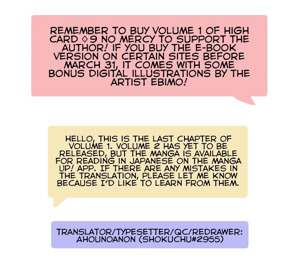 High Card -♢9 No Mercy Chapter 3 - Page 42