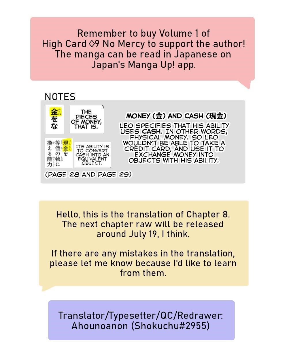 High Card -♢9 No Mercy Chapter 8 - Page 33