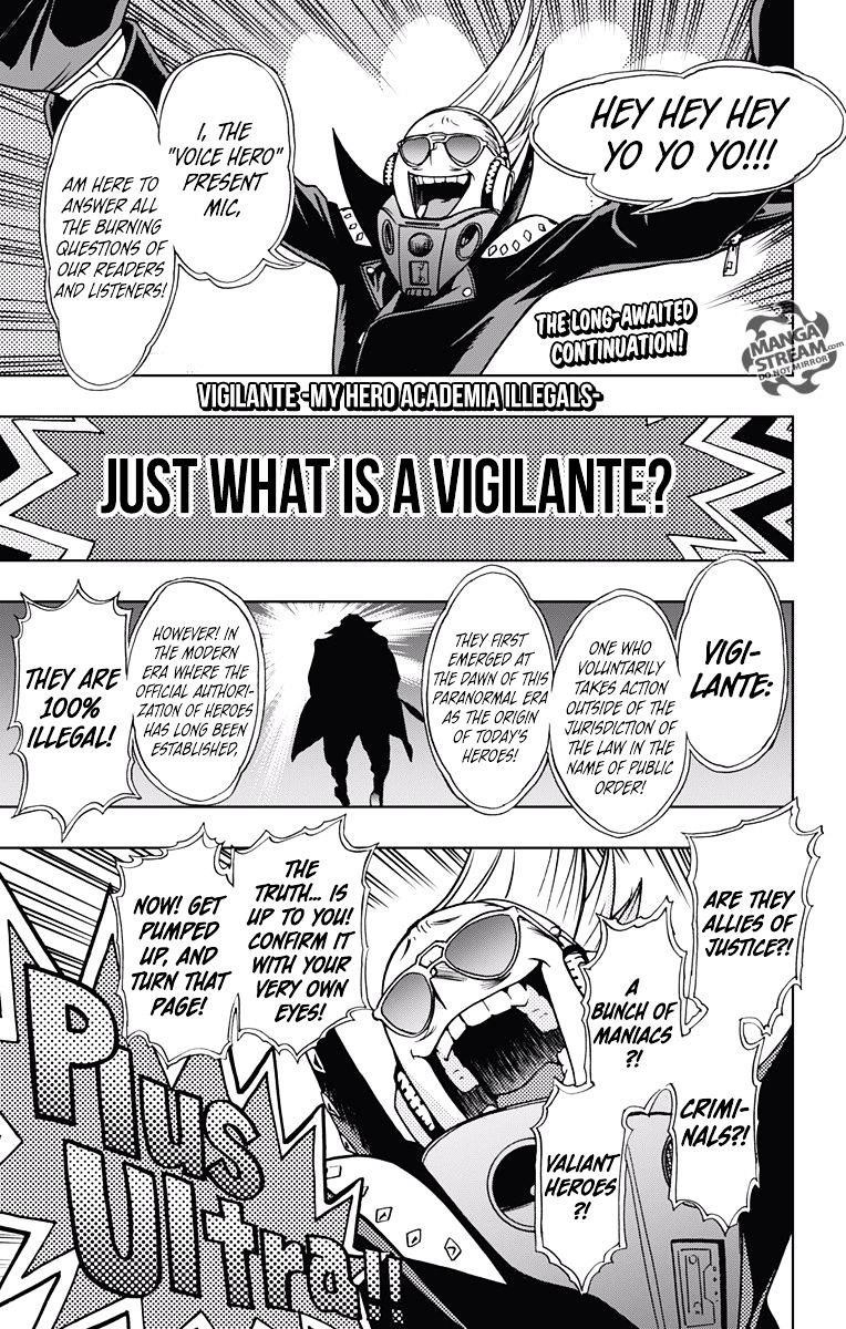 Vigilante: Boku No Hero Academia Illegals Chapter 4 - Page 1