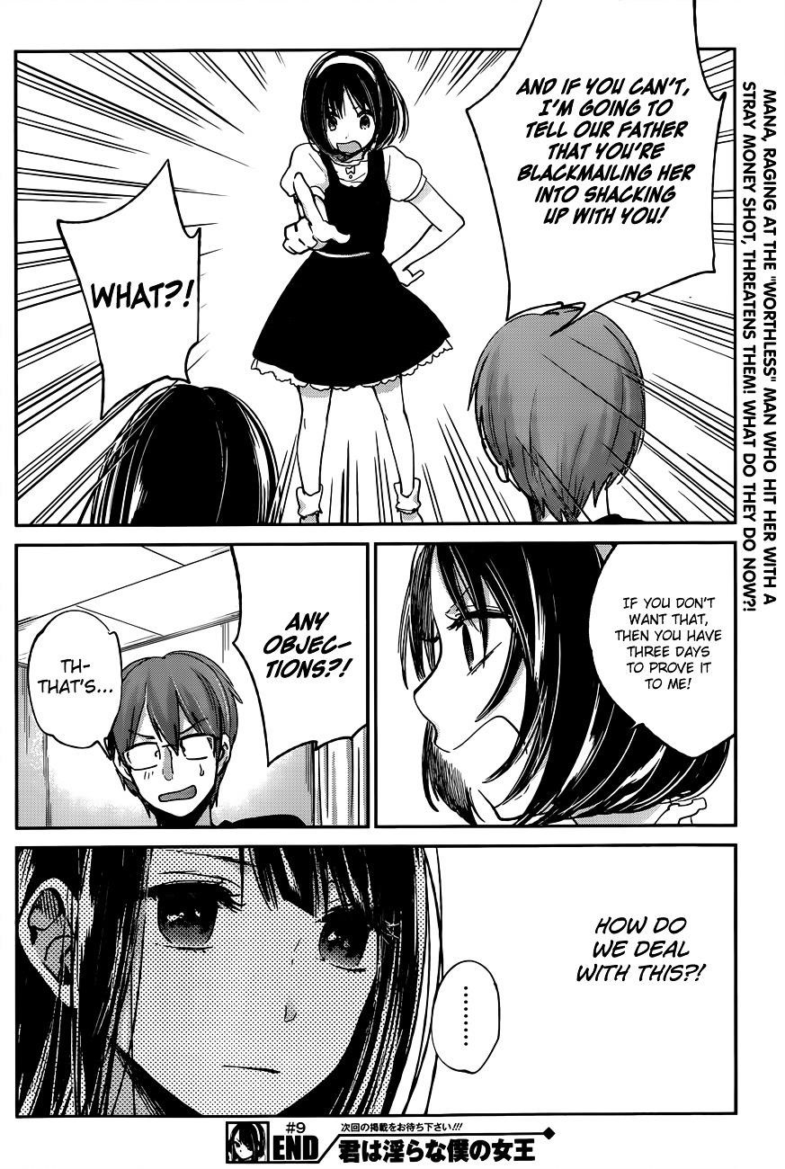 The Queen of Obscene Me Is You Chapter 9 - Page 37