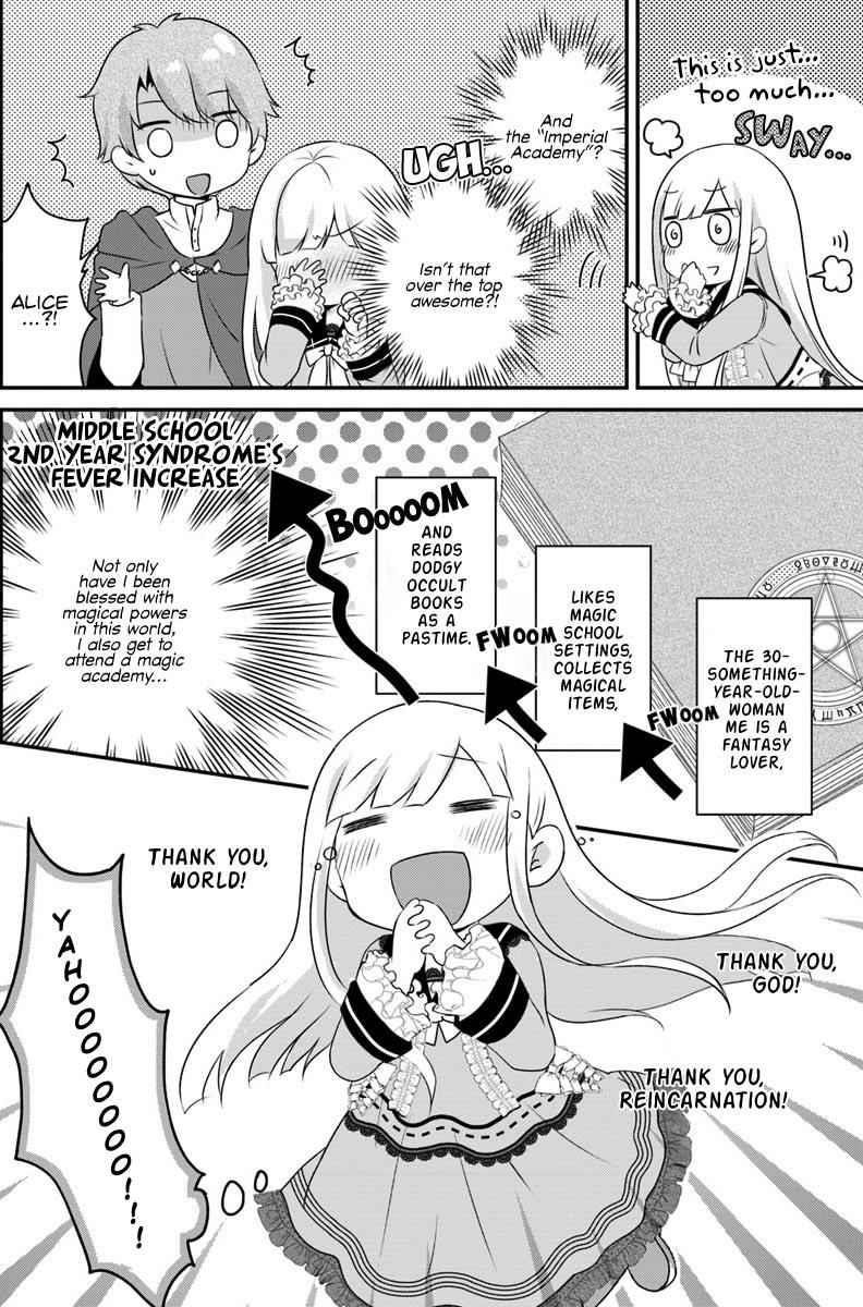 Reincarnated Into An Otome Game? Nah, I’m Too Busy Mastering Magic! Chapter 3.1 - Page 4