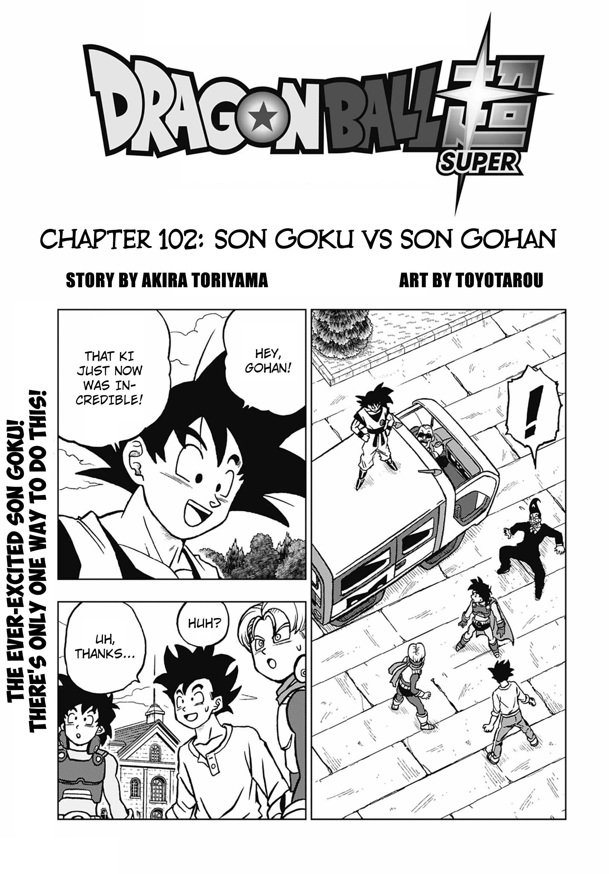 Dragon Ball Chou (Super) Chapter 102 - Page 1