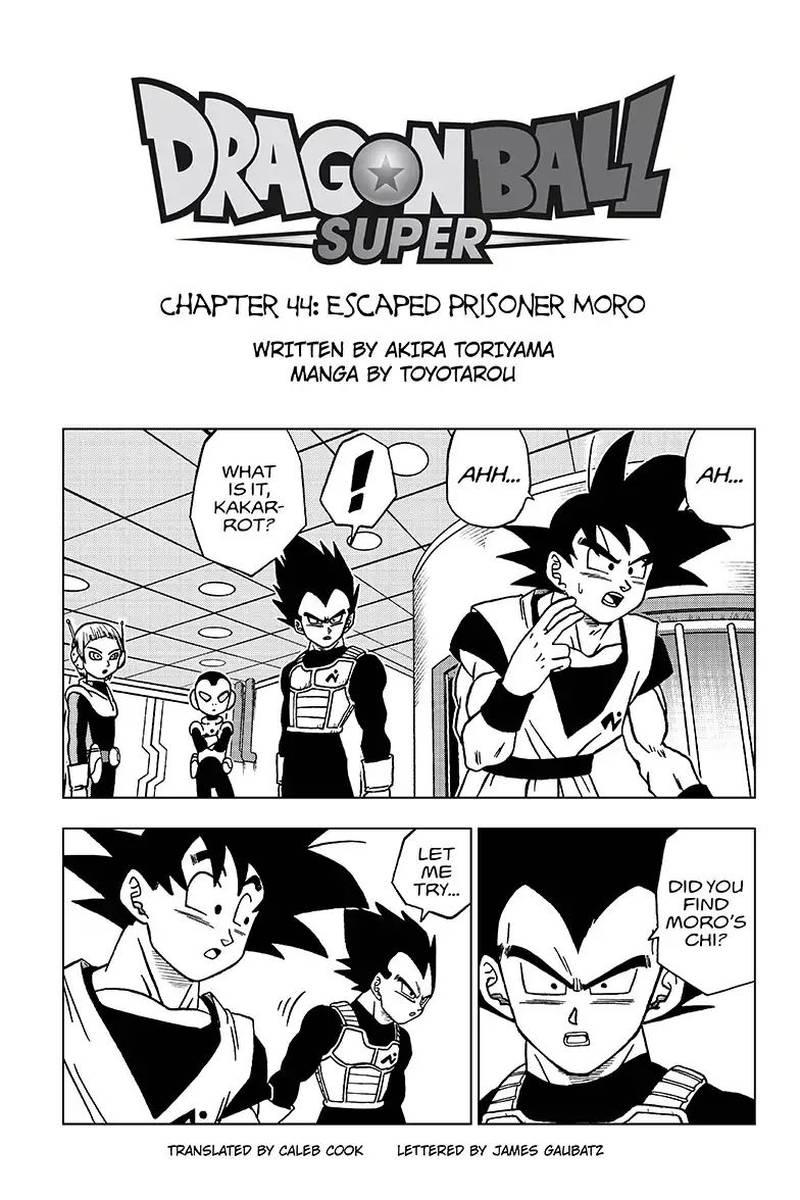 Dragon Ball Chou (Super) Chapter 44 - Page 1