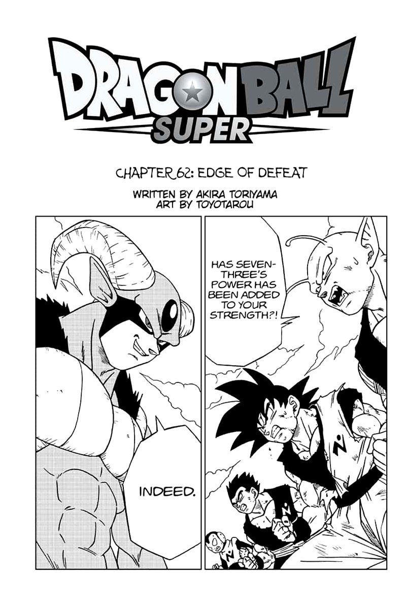 Dragon Ball Chou (Super) Chapter 62 - Page 1