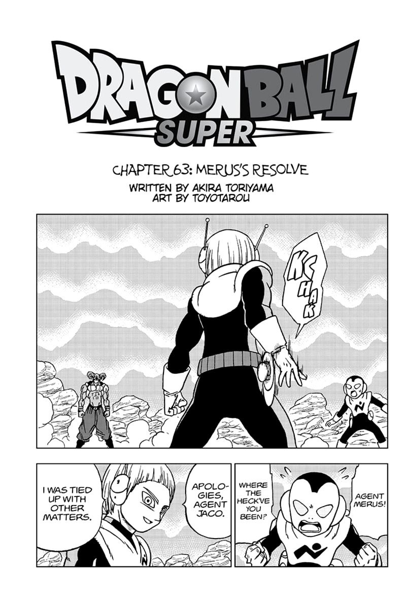 Dragon Ball Chou (Super) Chapter 63 - Page 1