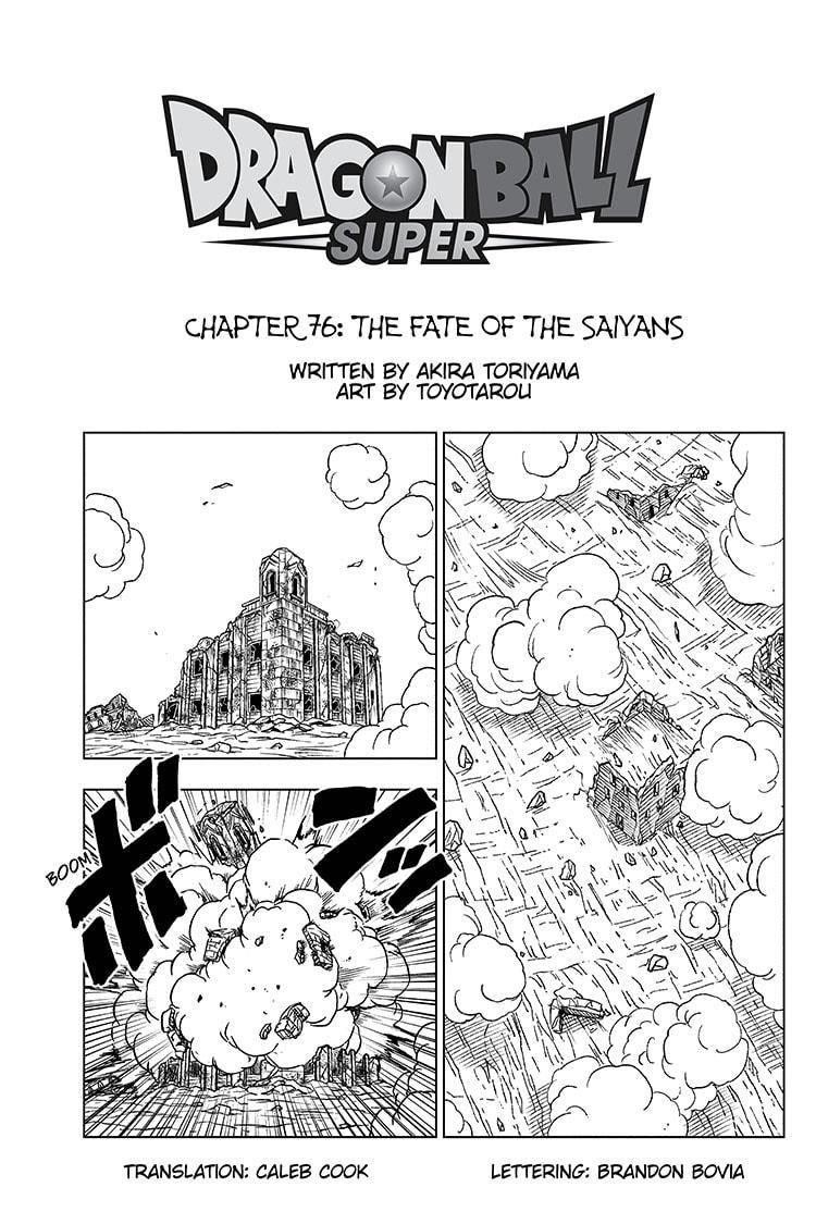 Dragon Ball Chou (Super) Chapter 76 - Page 1