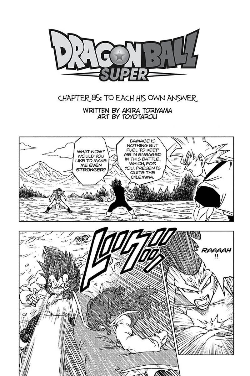 Dragon Ball Chou (Super) Chapter 85 - Page 1