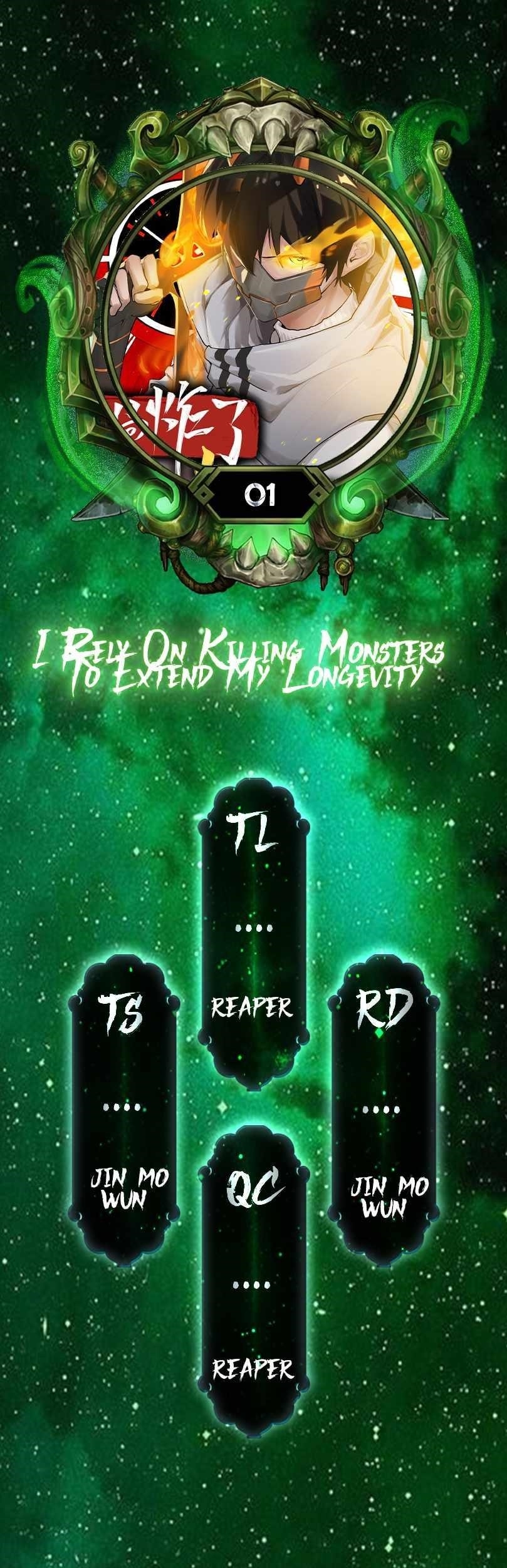 I Rely On Killing Monsters To Extend My Longevity Chapter 1 - Page 1